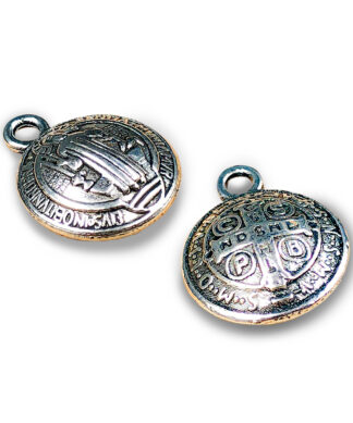 W3913 DIJE MEDALLA SAN BENITO X20 UNIDADES